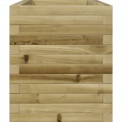 Sale Plantekasse i imprægneret fyrretræ - Robust og dekorativ | Størrelse: 90x40x45,5 cm Krukker & Plantebeholdere