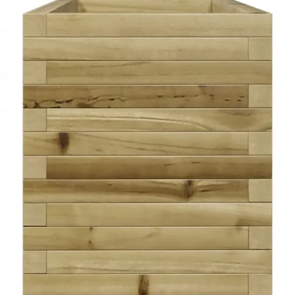 Sale Plantekasse i imprægneret fyrretræ - Robust og dekorativ | Størrelse: 90x40x45,5 cm Krukker & Plantebeholdere
