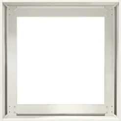 Outlet Plantekasse i koldvalset stål - Højbed til planter | Størrelse: 40x40x40 cm | Farve: Hvid Krukkeplanter Indendørs