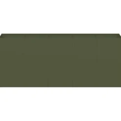 Sale Plantekasse i koldvalset stål - Stilfuld højbed til have | Farve: Olivengrøn | Størrelse: 200x40x80 cm Krukker & Plantebeholdere