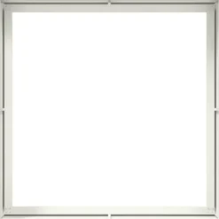 Krukker & Plantebeholdere^Plantekasse i koldvalset stål - Højbed til haver og terrasser | Størrelse: 100x100x40 cm | Farve: Hvid