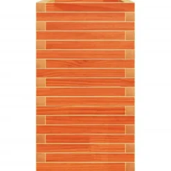 Krukker & Plantebeholdere^Plantekasse i massivt fyrretræ - Dekorativ havekasse | Størrelse: 90x40x72 cm | Farve: Gyldenbrun