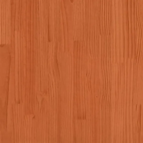 Best Plantekasse i massivt fyrretræ - Dekorativ haveboks | Størrelse: 70x70x70 cm | Farve: Gyldenbrun Krukker & Plantebeholdere