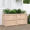 Krukker & Plantebeholdere^Plantekasse i massivt fyrretræ - Dekorativ havekasse | Størrelse: 150x50x70 cm