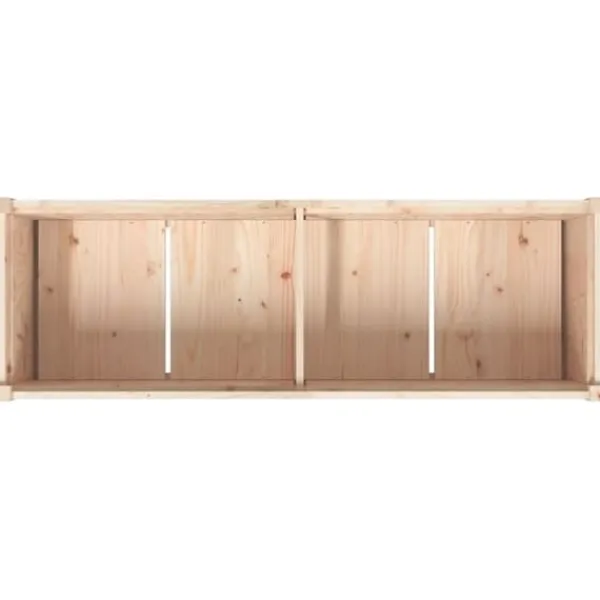 Krukker & Plantebeholdere^Plantekasse i massivt fyrretræ - Dekorativ havekasse | Størrelse: 150x50x70 cm