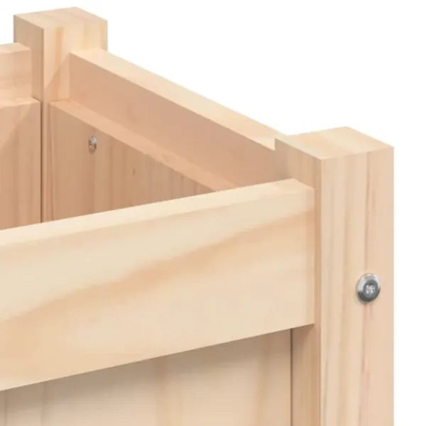 Krukker & Plantebeholdere^Plantekasse i massivt fyrretræ - Dekorativ havekasse | Størrelse: 150x50x70 cm