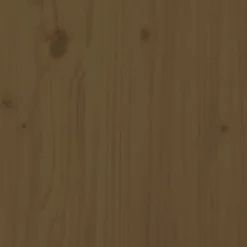 Plantningsbænke^Plantekasse med hylde i massivt fyrretræ | Størrelse: 82,5x54x81 cm | Farve: Gyldenbrun