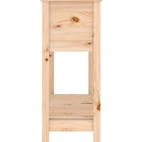 Plantningsbænke^Plantekasse med hylde 111,5x34,5x81 cm massivt fyrretræ - Plantekasse - Plantekasser - Home & Living