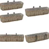 Hot Plantekasse til balkonen 2 stk. Kurveflet med PE-foring 60 cm - Balkonplantekasse - Balkonplantekasser - Home & Living Krukker & Plantebeholdere