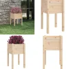 New Plantekasse 50x50x70 cm massivt fyrretræ - Plantekasse - Plantekasser - Home & Living Plantningsbænke