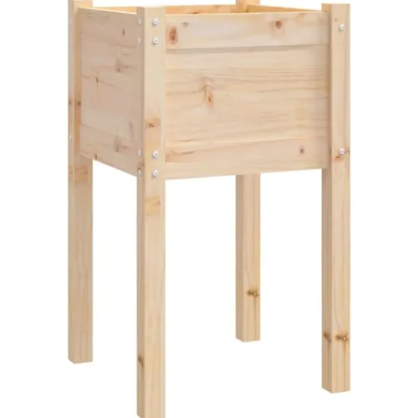 New Plantekasse 50x50x70 cm massivt fyrretræ - Plantekasse - Plantekasser - Home & Living Plantningsbænke