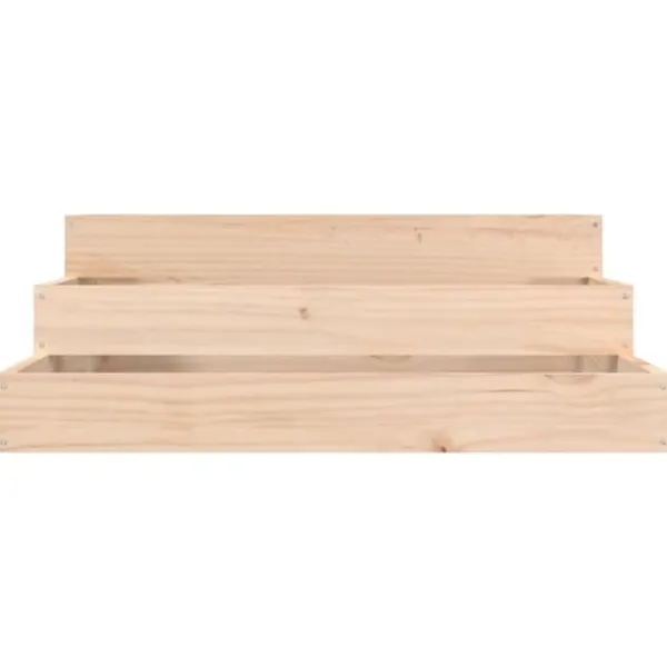 Online Plantekasse 78x78x27 cm massivt fyrretræ - Plantekasse - Plantekasser - Home & Living Krukker & Plantebeholdere
