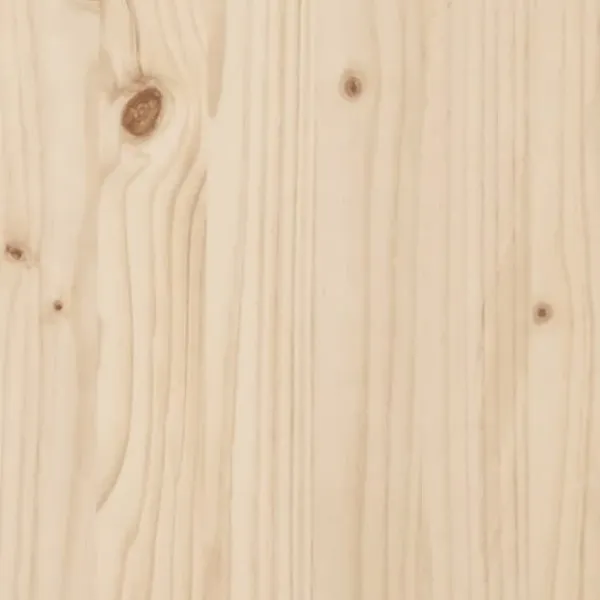 Outlet Plantekasser 2 stk. 70x70x70 cm - Massivt fyrretræ | Farve: Natur | Størrelse: 70x70x70 cm Plantningsbænke