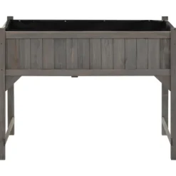 Clearance Plantekrukker - Living højbed med drivhus 110x54x120 cm massivt grantræ Drivhus
