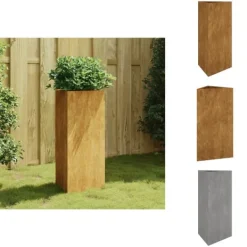 Hot Plantekrukker - Living plantekrukke 40x34,5x75 cm cortenstål Krukker & Plantebeholdere