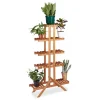 Plantestativer^Planteopsats, 142,5x83x28,5 cm, Brun
