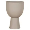 Hot Planter, Amalfi Blomsterpotte, 19x27 cm, Beige Grå Krukker & Plantebeholdere