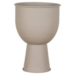 Hot Planter, Amalfi Blomsterpotte, 19x27 cm, Beige Grå Krukker & Plantebeholdere