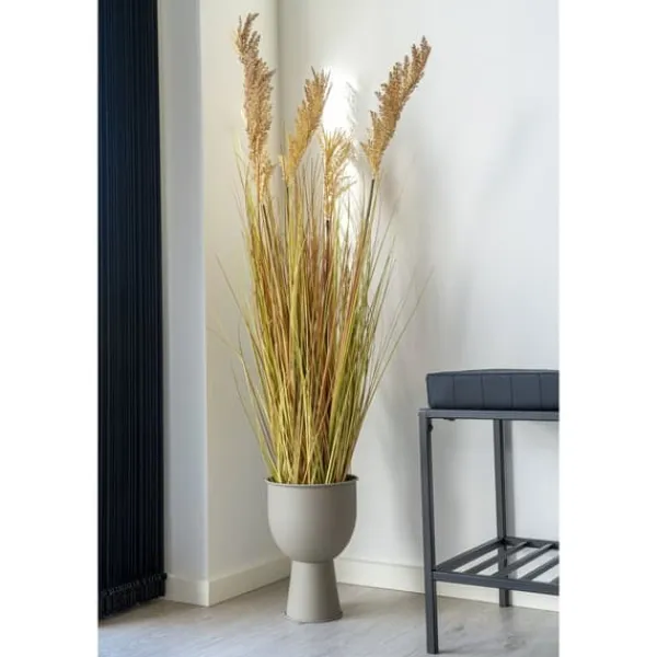 Hot Planter, Amalfi Blomsterpotte, 19x27 cm, Beige Grå Krukker & Plantebeholdere