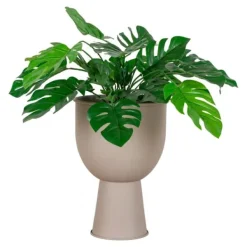 Hot Planter, Amalfi Blomsterpotte, 19x27 cm, Beige Grå Krukker & Plantebeholdere