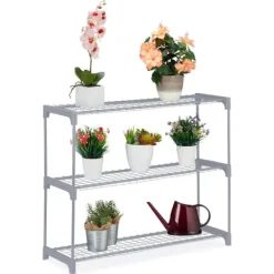 Plantestativer^Plantereol, 72x91x28 cm, Grå