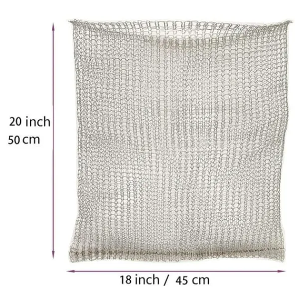 Clearance Planterodsbeskyttelse Gopher Proof Trådkurv Muldvid Vole Mesh Trådkurv Underjordisk Trådnetpose i rustfrit stål til planter Rodbeskyttelse 20x18 tomm | CDON Havekurve