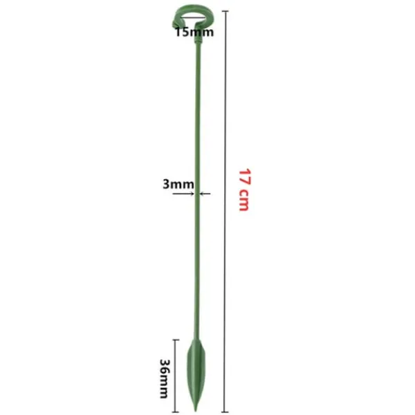 Clearance Plantestativ - Støtte til planter/blomster i jord - 17 cm Krukkeplanter Indendørs