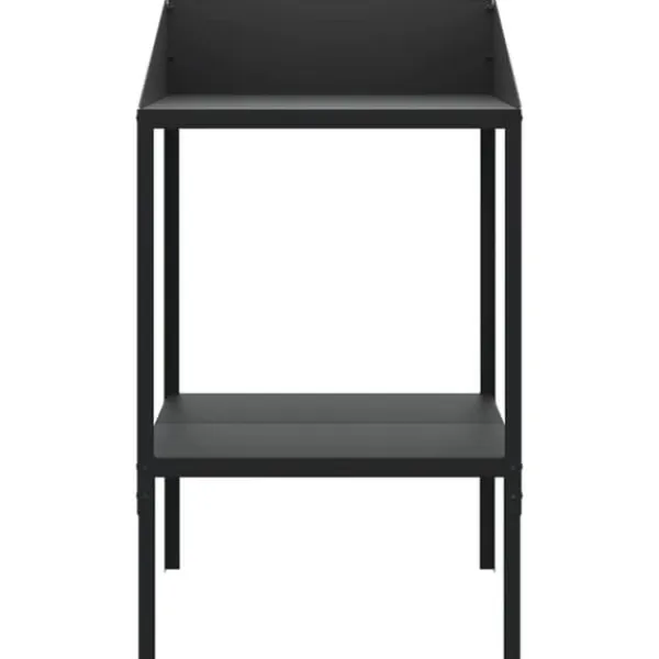 Plantestativer^Plantestativ i galvaniseret stål til planter | Størrelse: 56,5x54,5x100 cm | Farve: Antracitgrå