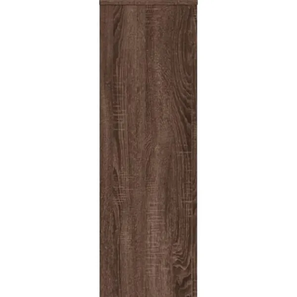 Plantestativ i konstrueret træ - Højde 100 cm | Farve: Brun egetræsfarve | Størrelse: 33x33 cm Plantestativer