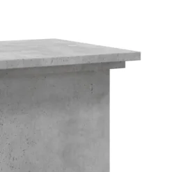 Best Plantestativ i konstrueret træ - Stabil og minimalistisk | Størrelse: 33x33x60 cm | Farve: Betongrå Plantestativer