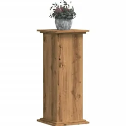 Best Plantestativ i konstrueret træ - Stabilt og stilrent | Størrelse: 33x33x80 cm Plantestativer