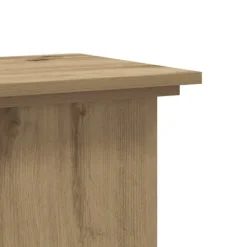 Outlet Plantestativ i konstrueret træ – Stabilt og slidstærkt | Størrelse: 33x33x60 cm | Farve: Egetræslook Plantestativer