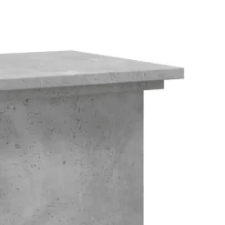 Discount Plantestativ i konstrueret træ - Blomsterstativ | Størrelse: 33x33x100 cm | Farve: Betongrå Plantestativer
