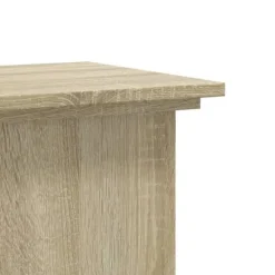 Clearance Plantestativ i konstrueret træ - Tidløst design | Størrelse: 33x33x80 cm | Farve: Sonoma-eg Plantestativer