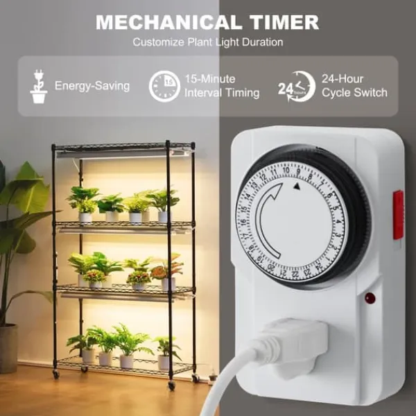Kit Til Plante- & Urtedyrkning^Plantestativ med væksterlys 4 etager, 180W, 150 cm, Høj væksthylle til planter, justerbar lysstyrke, hurtig installation.