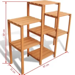Sale Plantestativ til haven 97 x 31 x 87 cm - Plantestander - Plantestandere - Home & Living Plantestativer