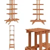 Discount Plantestativ 83x25x132 cm massivt fyrretræ - Plantestativ - Plantestativer - Home & Living Plantestativer