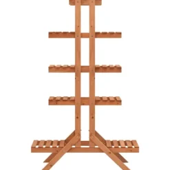 Discount Plantestativ 83x25x132 cm massivt fyrretræ - Plantestativ - Plantestativer - Home & Living Plantestativer
