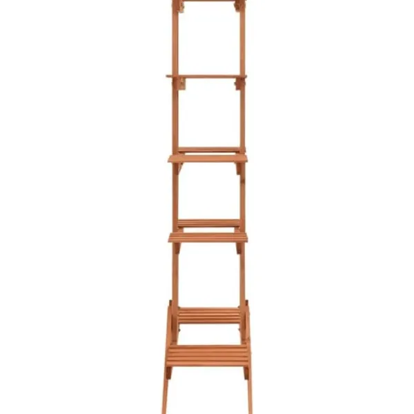 Discount Plantestativ 83x25x132 cm massivt fyrretræ - Plantestativ - Plantestativer - Home & Living Plantestativer