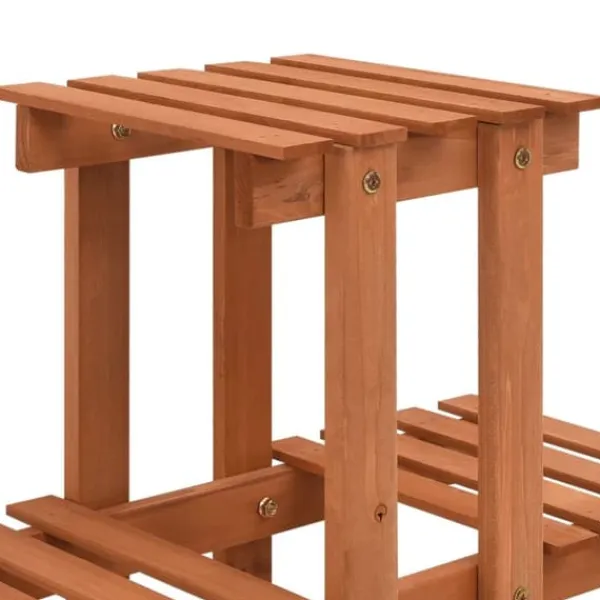 Discount Plantestativ 83x25x132 cm massivt fyrretræ - Plantestativ - Plantestativer - Home & Living Plantestativer