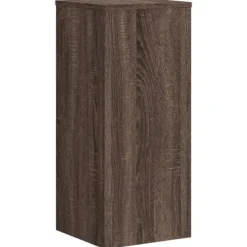 Plantestativer 2 stk. - Konstrueret træ | Farve: Brunt eg | Størrelse: 30x30x70 cm Plantestativer