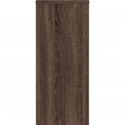 Plantestativer 2 stk. - Konstrueret træ | Farve: Brunt eg | Størrelse: 30x30x70 cm Plantestativer