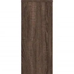 Plantestativer 2 stk. - Konstrueret træ | Farve: Brunt eg | Størrelse: 30x30x70 cm Plantestativer