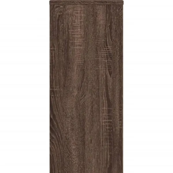 Plantestativer 2 stk. - Konstrueret træ | Farve: Brunt eg | Størrelse: 30x30x70 cm Plantestativer