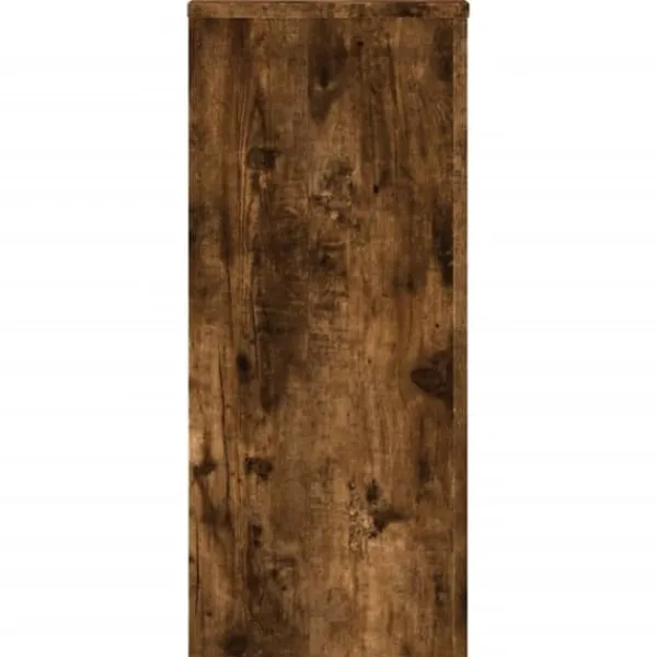 Hot Plantestativer 2 stk. - Robust blomsterstativ i konstrueret træ | Størrelse: 30x30x70 cm | Farve: Røget eg Plantestativer