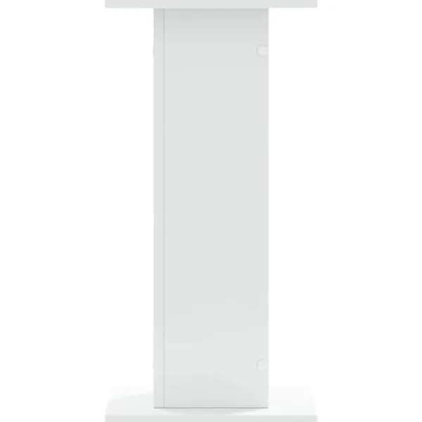Plantestativer^Plantestativer 2 stk. - Slidstærkt konstrueret træ | Størrelse: 30x30x60 cm | Farve: Hvid