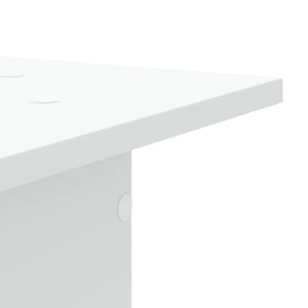 Plantestativer^Plantestativer 2 stk. - Slidstærkt konstrueret træ | Størrelse: 30x30x60 cm | Farve: Hvid