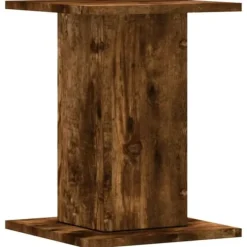 Plantestativer^Plantestativer 2 stk. - Slidstærkt konstrueret træ | Størrelse: 30x30x40 cm | Farve: Røget eg