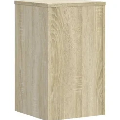 Plantestativer^Plantestativer 2 stk. - Slidstærkt konstrueret træ i sonoma-eg | Størrelse: 30x30x50 cm