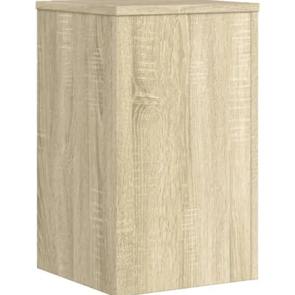 Plantestativer^Plantestativer 2 stk. - Slidstærkt konstrueret træ i sonoma-eg | Størrelse: 30x30x50 cm